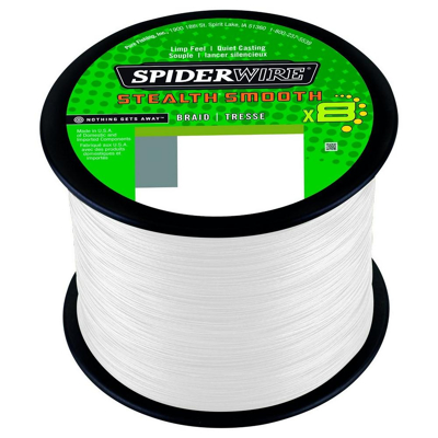 Afbeelding van Spiderwire Stealth Smooth 8 Translucent Gevlochten lijn 0.15mm / 16.5kg (2000m)