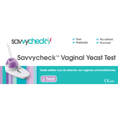 Afbeelding van Besurence Savycheck (candida check) Sneltest Vaginale Schimmelinfectie
