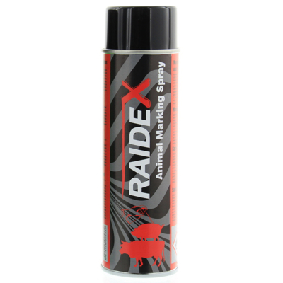 Afbeelding van Raidex Merkspray Rundvee / Varkens (500 ML) Rood