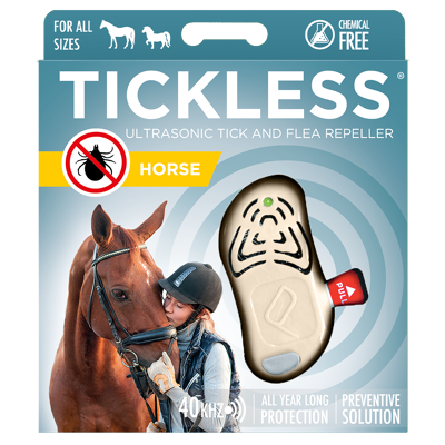 Afbeelding van Tickless Anti vlooi &amp; teek Beige Paard 6 12maand