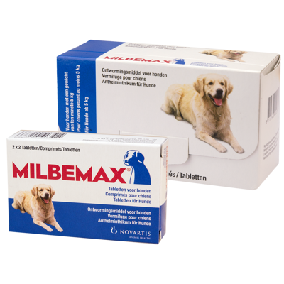 Afbeelding van Milbemax Tablet Ontworming Hond LARGE 2X2 TABL