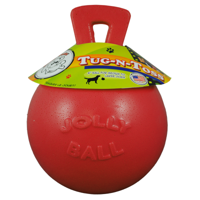 Afbeelding van Jolly Ball Tug n toss Rood 20cm