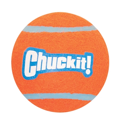 Afbeelding van Chuckit Tennis Ball L 2 Pack Hondenspeelgoed Ø7 cm Oranje