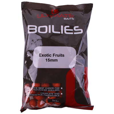 Afbeelding van Ultimate Baits Boilies 15mm 1kg Exotic Fruits