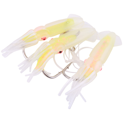 Afbeelding van Behr Octopus System Yellow/Red Zeevis onderlijn