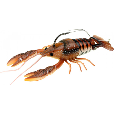 Afbeelding van River2Sea Creature Baits Clackin&#039; Crayfish Brown Orange 9cm (18g) Shad