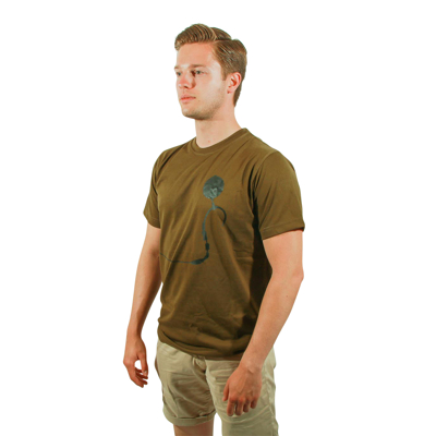 Afbeelding van Tactic Carp T shirt &#039;It&#039;s all about your tactics&#039; Green L Vis