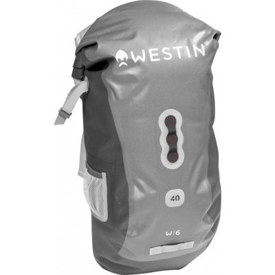 Afbeelding van W6 roll top backpack silver/grey 40l