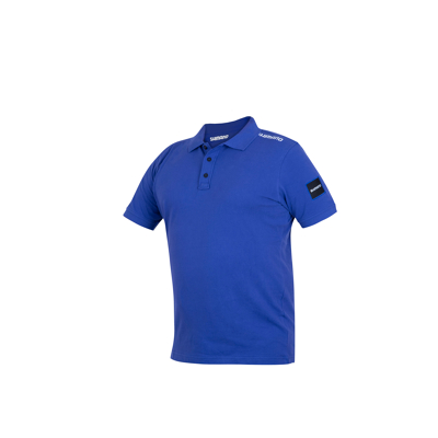 Afbeelding van Shimano Polo 2020 Royal Blue XXL Vis shirt