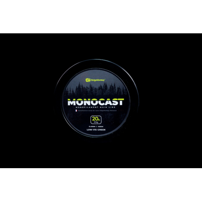 Afbeelding van RidgeMonkey MonoCast Monofilament Main Line 0,40mm 20lb/9,1kg 1000m Nylon vislijn