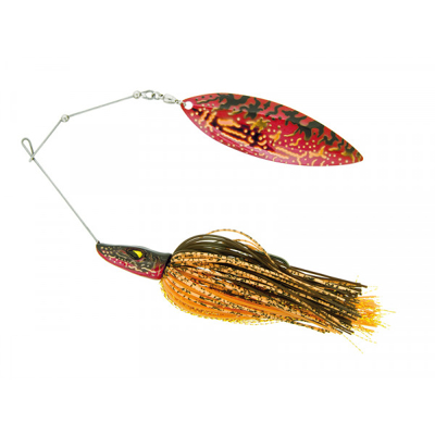 Afbeelding van Molix Pike Spinnerbait Single Willow Red Tiger