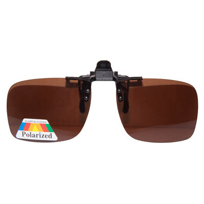Afbeelding van Ultimate Clip On Sunglasses Brown Polaroid zonnebril