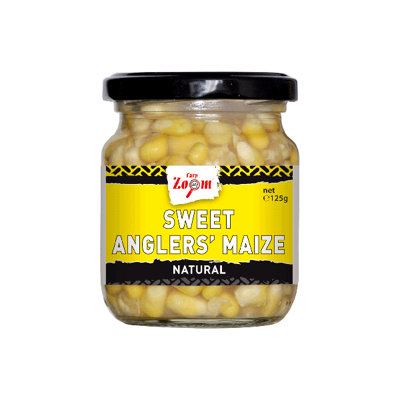 Afbeelding van Carp Zoom Sweet Angler&#039;s Maize, 220ml (125g) natural Partikels