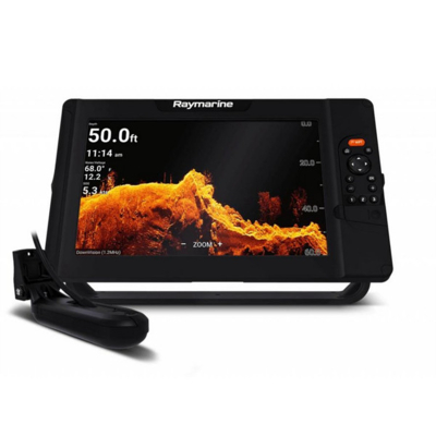 Afbeelding van Raymarine Element 9 HV 9&quot; chart plotter with CHIRP Sonar, HyperVision, Wi Fi &amp; GPS, 100 transducer, no card Fishfinder
