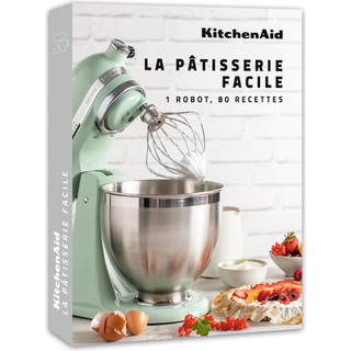 Image de KitchenAid Livre De Cuisine La Pâtisserie Facile Pbcb_fr Acc.mixer White