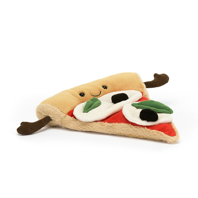 Afbeelding van Jellycat Pizza Slice Amuseable Plüschfigur 19 cm
