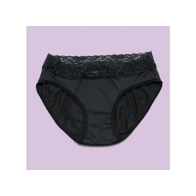 Afbeelding van Cheeky Wipes Menstruatie ondergoed Feeling Pretty zwart 1 stuks