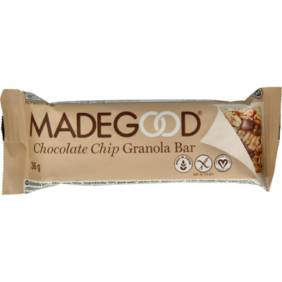 Afbeelding van Made good Chocolate Chip Granola Bar 36GR