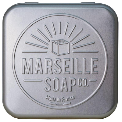 Afbeelding van Marseille Soap Zeepdoosje aluminium 1 stuks