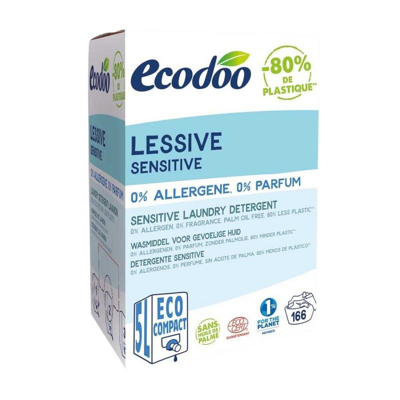Afbeelding van Ecodoo Wasmiddel Vloeibaar Sensitive Bio 5000ml