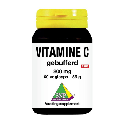 Afbeelding van Snp Vitamine C 800mg Gebufferd Puur, 60 Veg. capsules