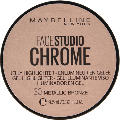 Afbeelding van Maybelline Chrome jelly highlight 30 metallic bronze 1 stuks