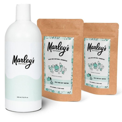 Afbeelding van Marley&#039;s Ams Pakket 2x mandarijn &amp; lavendel shampoo 1 set