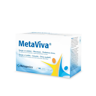 Afbeelding van Metagenics Metaviva Tabletten 90TB
