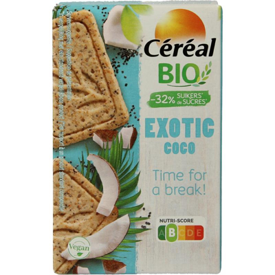 Afbeelding van Céréal Healthier Bio Koekjes Exotic Coco 33 gr