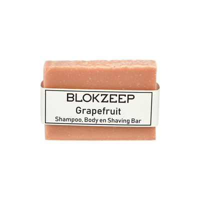 Afbeelding van Blokzeep Scheerzeep Shampoo &amp; Body Bar Grapefruit 100GR