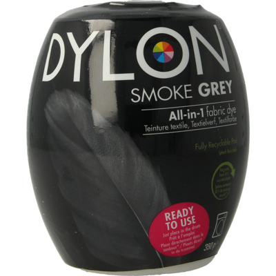 Afbeelding van Dylon Smoke Grey All in 1 Textielverf