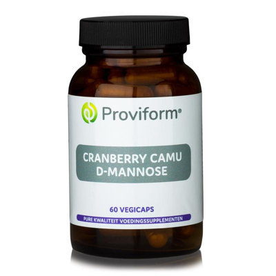 Afbeelding van Proviform Cranberry Camu D mannose 60vc