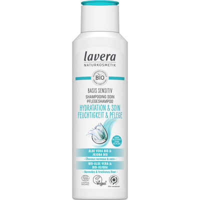 Afbeelding van Lavera Shampoo Basis Sensitiv Moisture &amp; Care Fr de, 250 ml