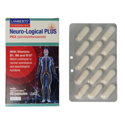 Afbeelding van Lamberts Neuro logical (PEA) plus 60 capsules