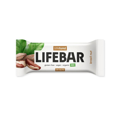 Afbeelding van Lifefood Lifebar Brazil bio 40 g