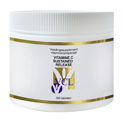 Afbeelding van Vital Cell Life Vitamine C Sustained Release, 200 tabletten