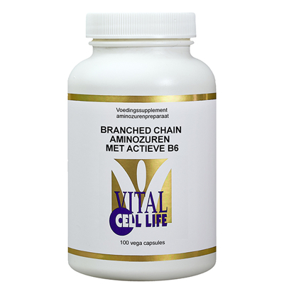 Afbeelding van Vital Cell Life Branched chain aminozuur &amp; B6 100 capsules
