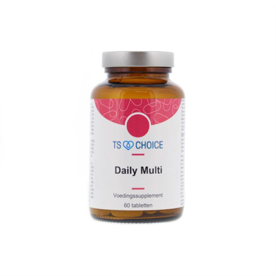 Afbeelding van Ts Choice Daily Multi Vitamine Mineralen Complex, 60 tabletten