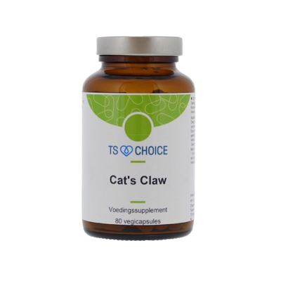 Afbeelding van Ts Choice Cat&#039;s Claw 500mg, 80 capsules