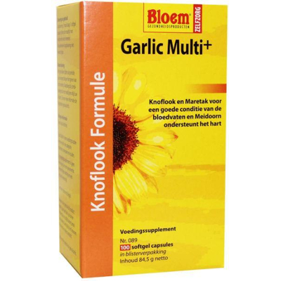 Afbeelding van Bloem Garlic Multi+, 100 capsules