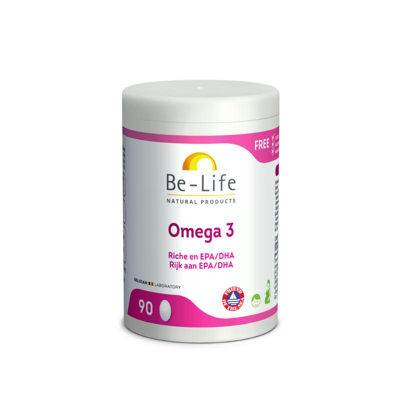 Afbeelding van Be Life Omega 3 500 90 capsules