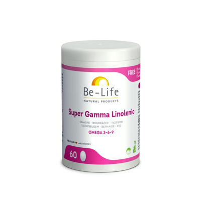 Afbeelding van Be Life Super gamma linolenic bio 60 capsules