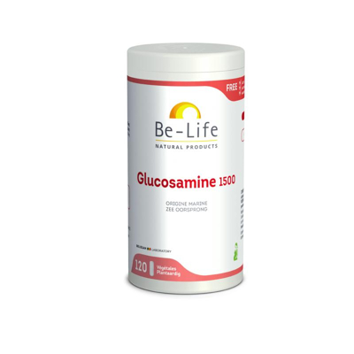 Afbeelding van Be life Glucosamine 1500, 120 Veg. capsules