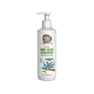 Afbeelding van Pure Beginnings Soothing baby wash &amp; shampoo 500 ml