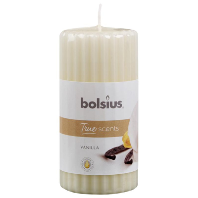 Afbeelding van Bolsius True Scents Stompkaars Geur 120/58 Vanilla, 1 stuks