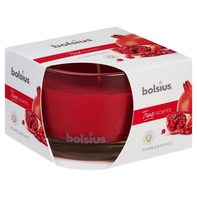 Afbeelding van Bolsius Geurglas 63/90 true scents pomegranate 1 stuks