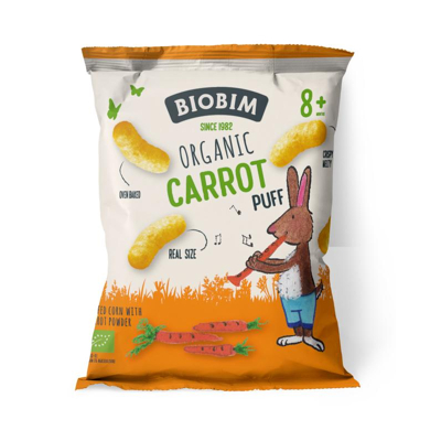 Afbeelding van Biobim Organic Carrot Puff 8+