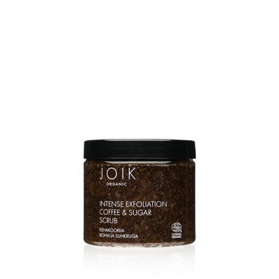Afbeelding van Joik Intense Exfoliation Coffee &amp; Sugar Scrub Vegan, 180 gram
