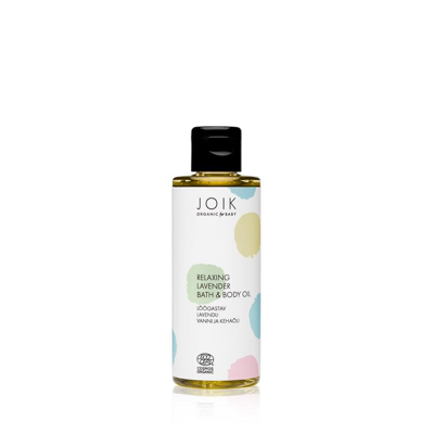 Afbeelding van Joik Baby Relaxing Lavender Bath &amp; Body Oil Organic, 100 ml