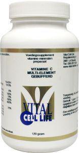 Afbeelding van Vital Cell Life Vitamine C Multi Element Gebufferd Poeder, 120 gram